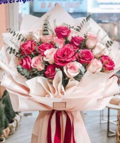 Falling In Love - B5 - bó hoa tươi chúc mừng Shop hoa FlowerSight