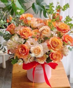 giỏ hoa ngày thơ