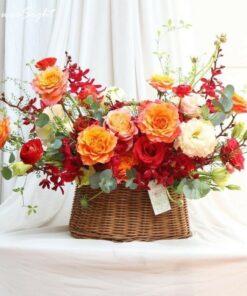 Giỏ hoa fall in love