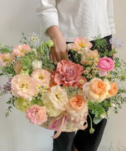 Giỏ hoa tươi Feel the sunset giá rẻ tại TPHCM