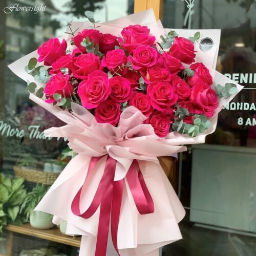 Bó hoa Chân tình gửi trao