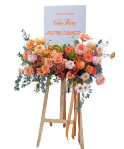 Kệ Hoa Chúc Mừng Mây "Tấn tài tấn lộc"