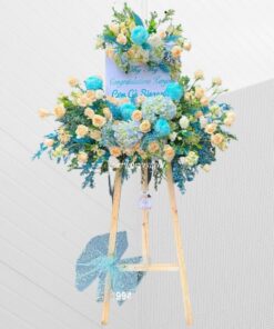 Kệ hoa - sắc cầu vòng