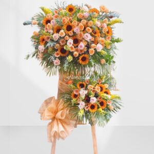 kệ hoa khai trương