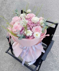 bó hoa 500k tuổi mộng mơ