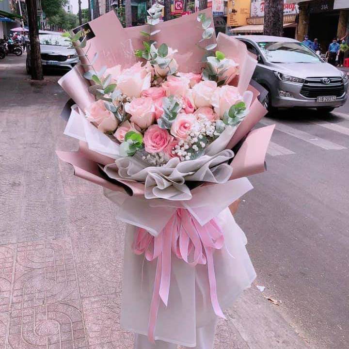 bó hoa hương hoa hồng