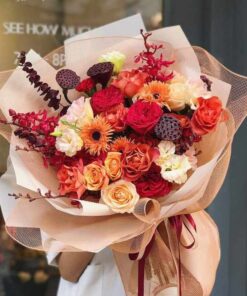 Sắc hồng - Đặt mua hoa tươi giá rẻ bó hoa hồng