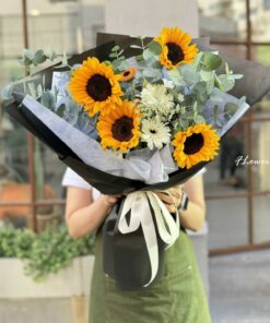 bó hoa hướng dương 300k