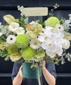 Giỏ hoa tươi Warm sunday day