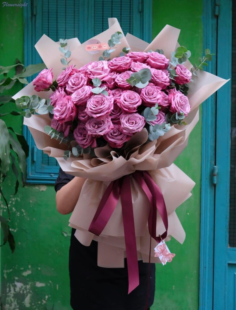 Hoa hồng tím - kiêu sa nhưng u uất