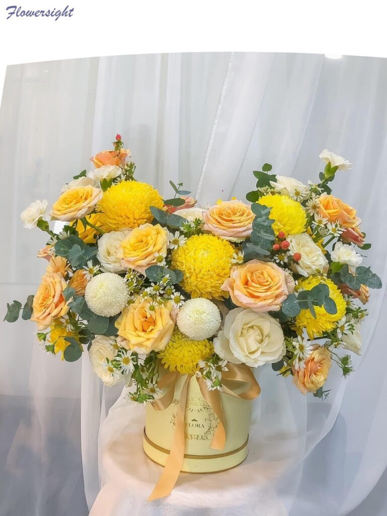 Hoa hồng vàng đẹp nhẹ nhàng, thanh lịch