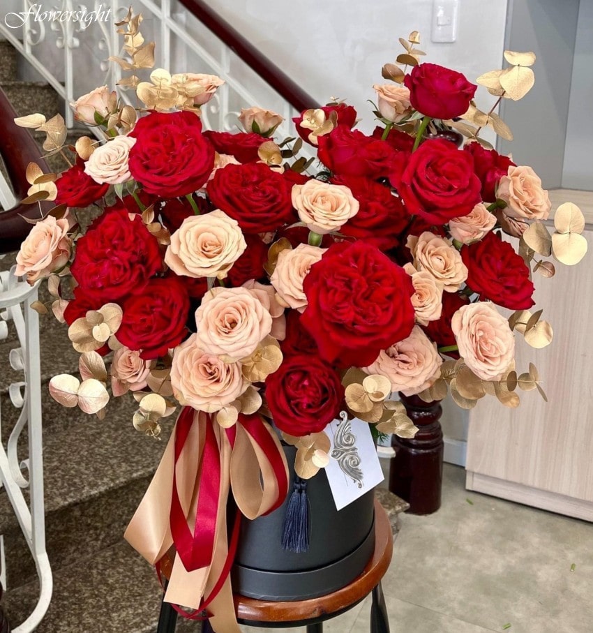 hoa chúc mừng đám cưới