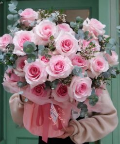 Giỏ Hoa hồng Christa Rose