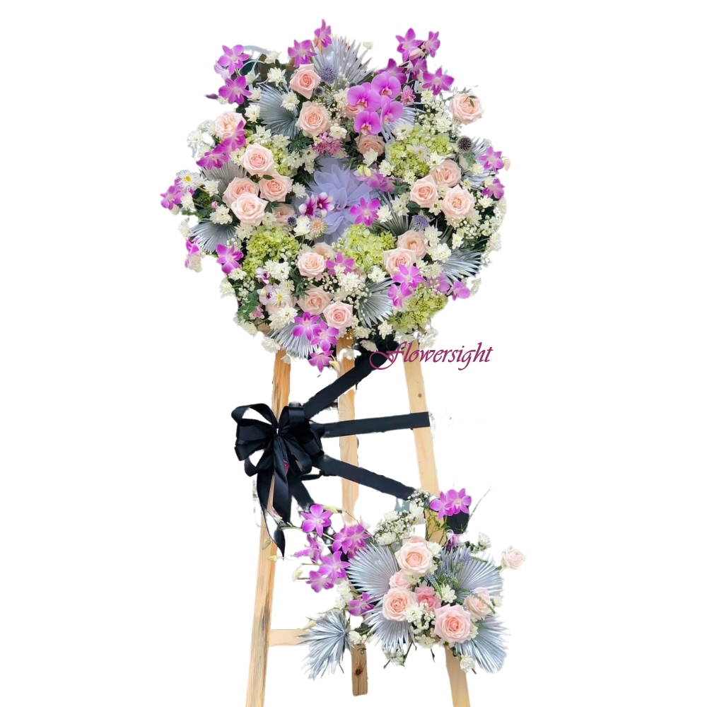 Vòng hoa tang lễ nhớ thương