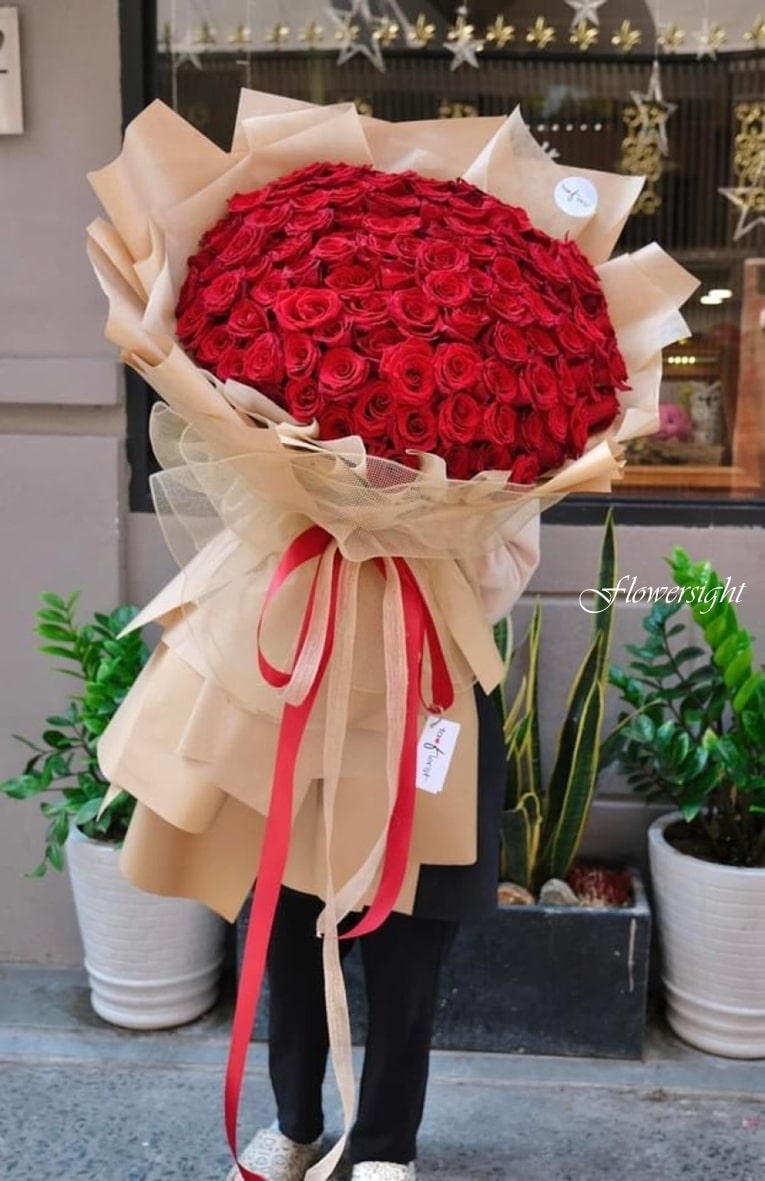 Hoa hồng đỏ biểu trưng cho tình yêu