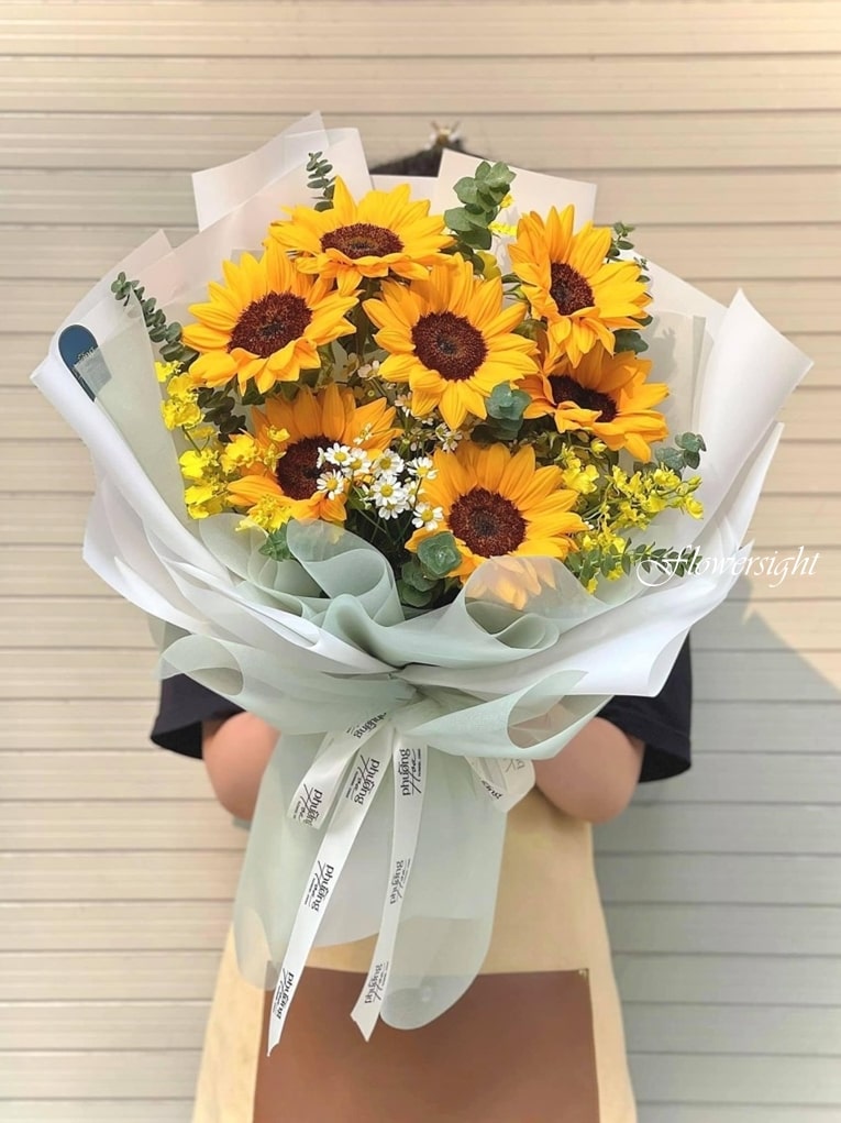 Hoa hướng dương còn được xem như một biểu tượng của sự trường thọ