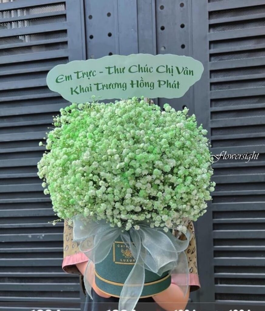 Bó hoa bi xanh sinh nhật tháng 4