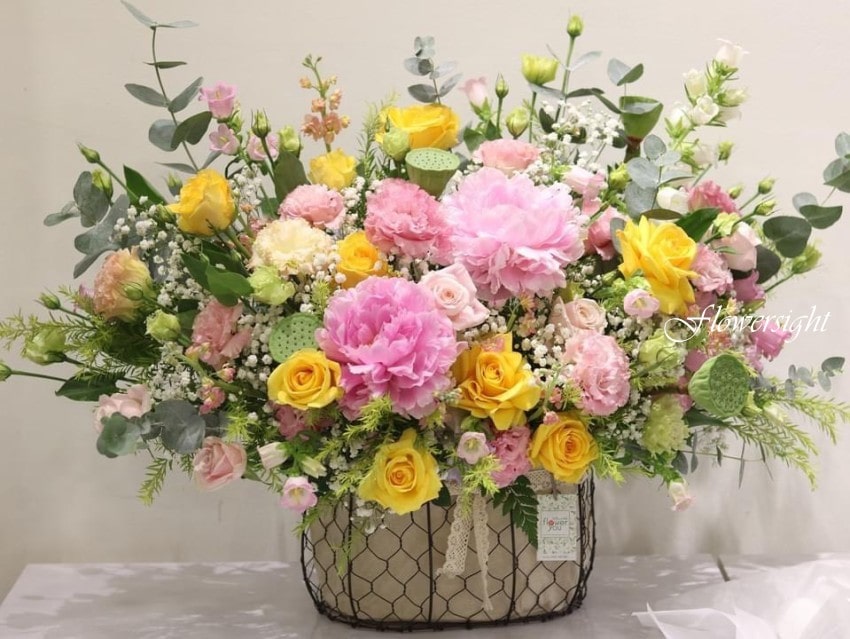 GIỏ hoa sinh nhật cho người tháng 2