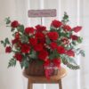giỏ hoa tươi hồng đỏ Miền yêu thương