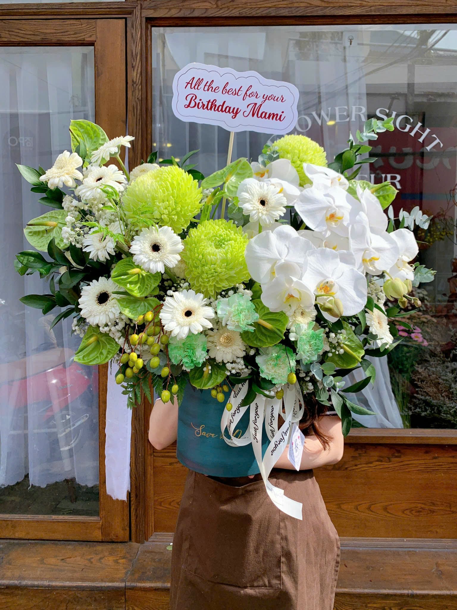 Giỏ hoa sự thành công