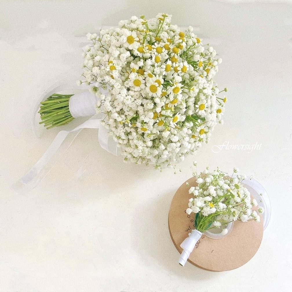 Hoa cưới cầm tay Tiếng yêu