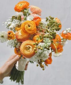 hoa cưới cầm tay Ngày rực rỡ