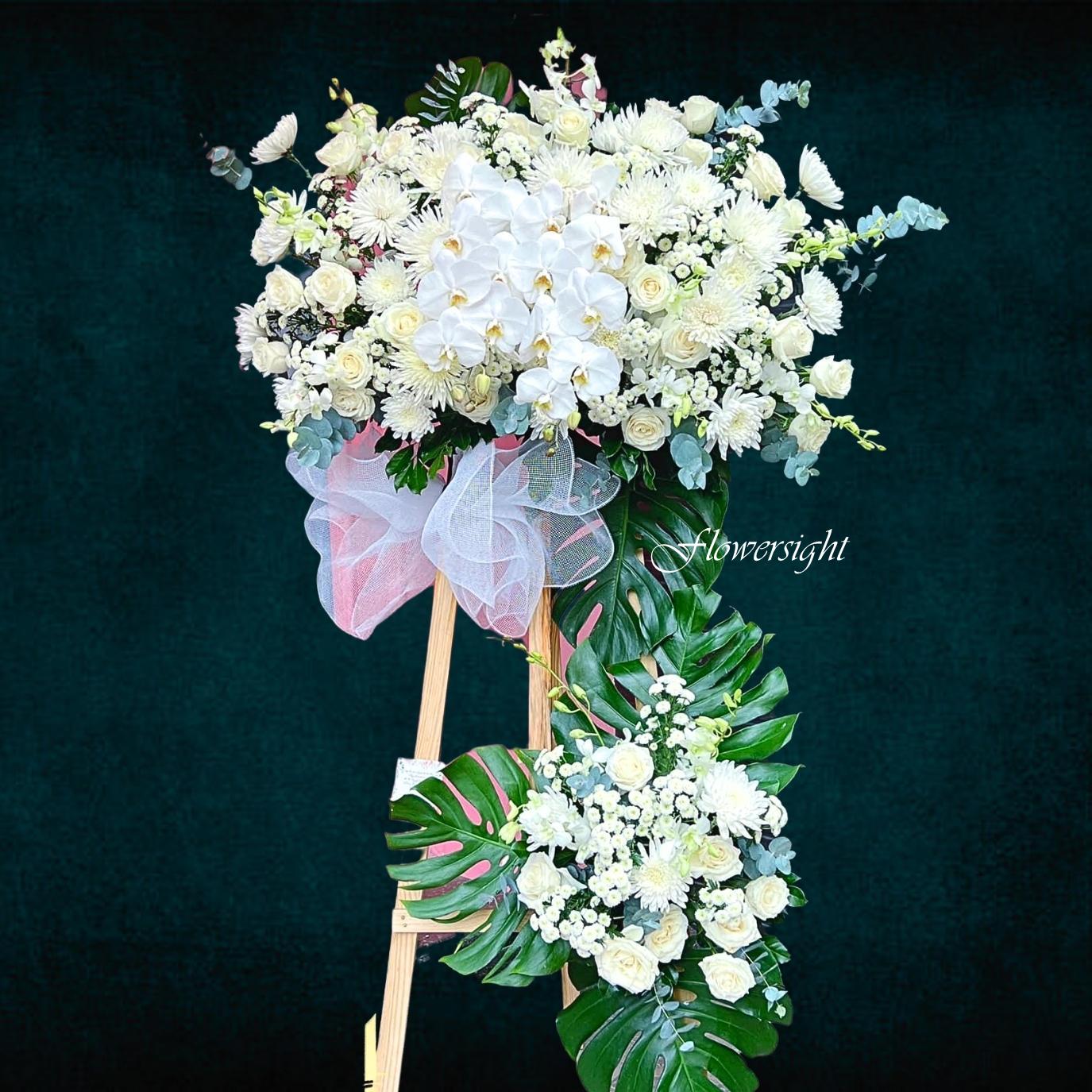 hoa chia buồn ly biệt