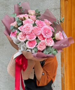 bó hoa tươi FLowerSight "Đường tình đôi ta"