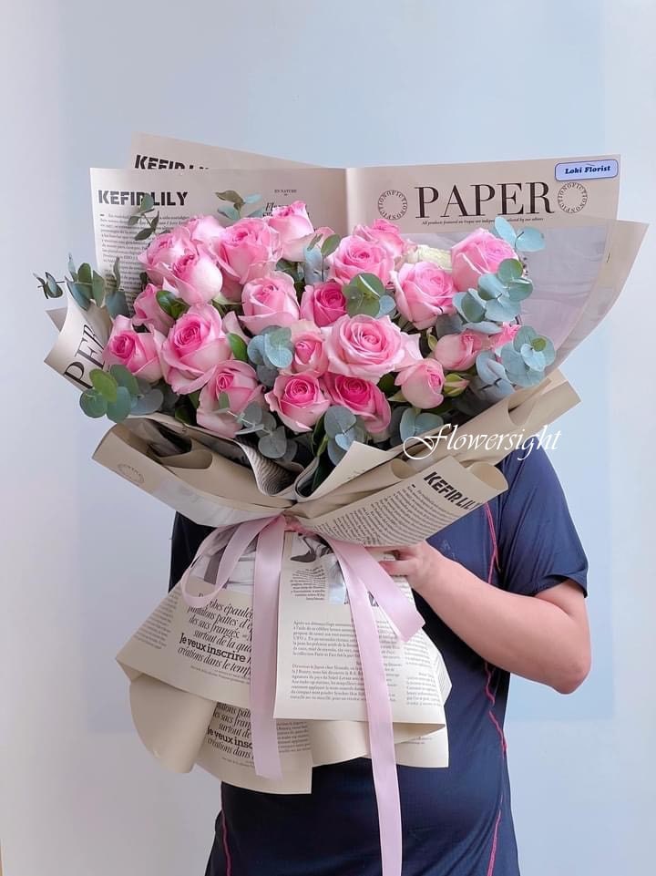 Bó hoa tươi "Mùa yêu đầu tiên"