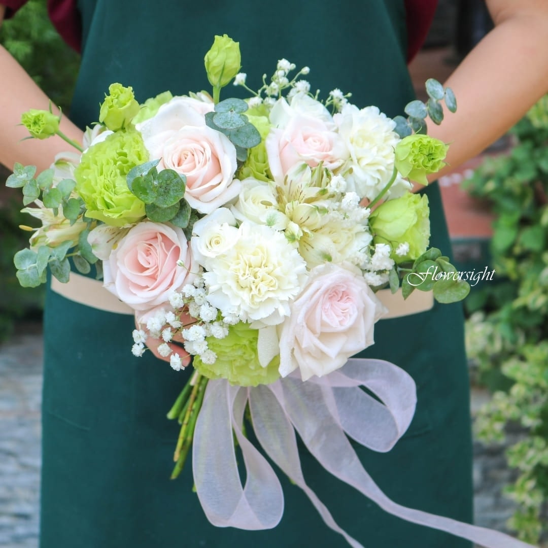 bó hoa cưới hoa hồng đẹp Beautiful