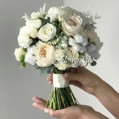 Bó hoa cưới khởi đầu tươi sáng