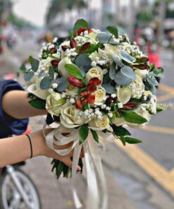 hoa cưới cầm tay