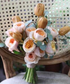 hoa cưới cầm tay Nguyện bên em