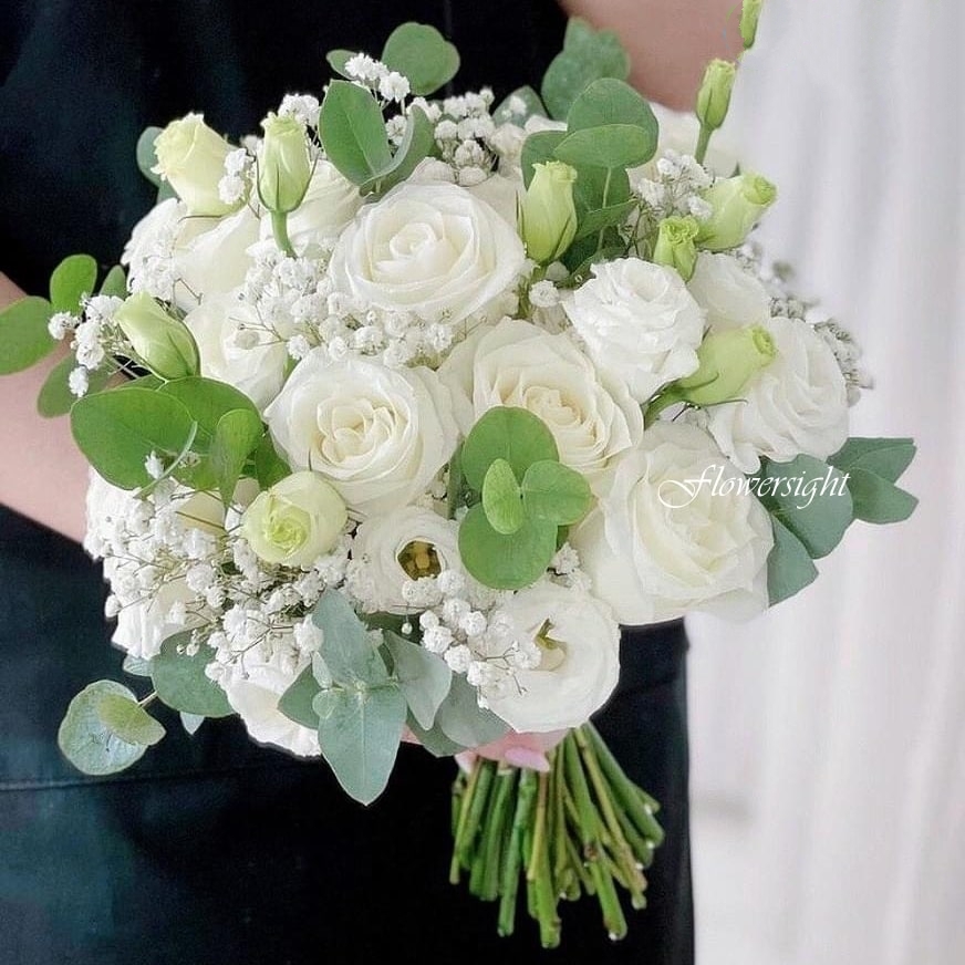 hoa cưới cầm tay