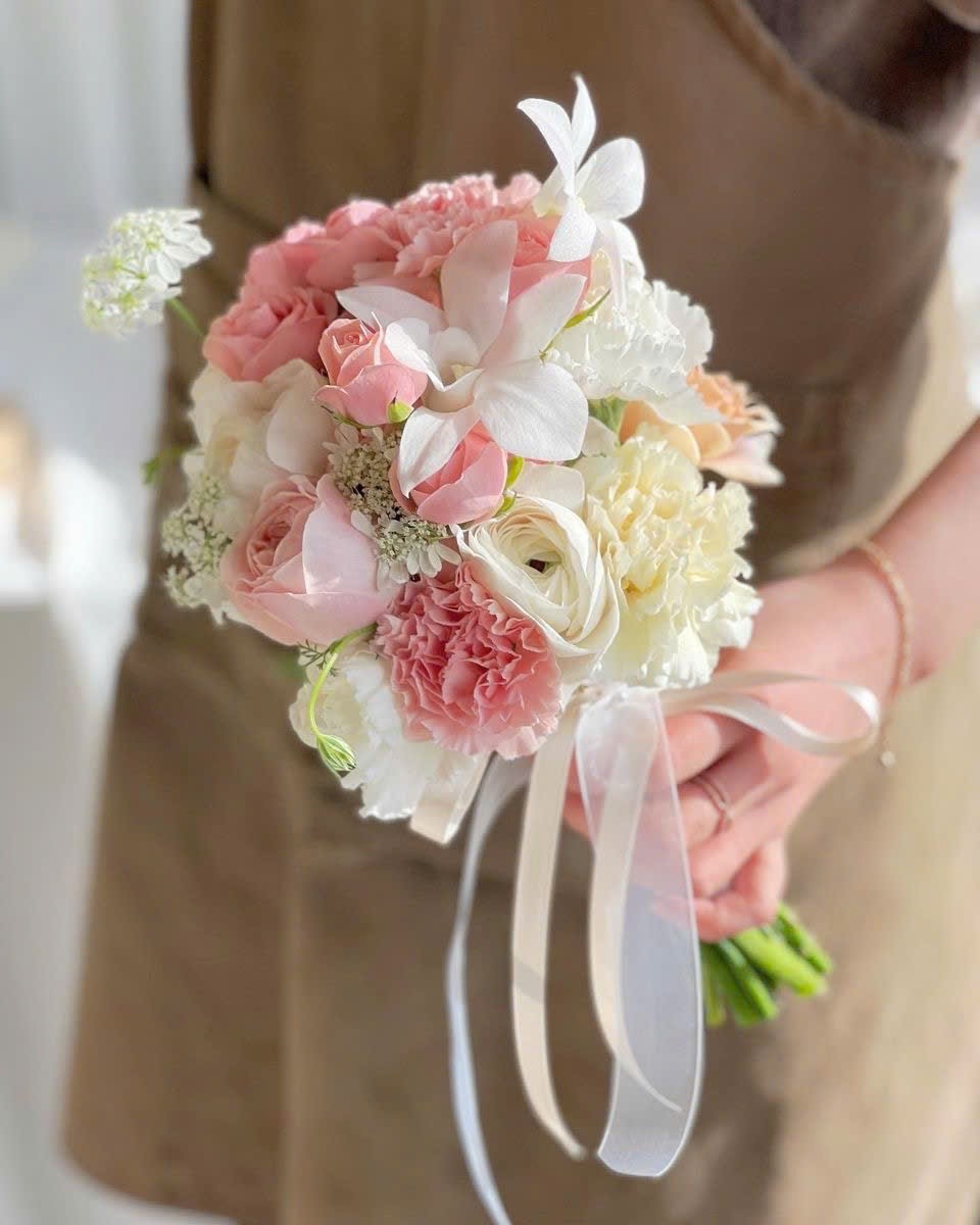 Hoa cưới hoa hồng