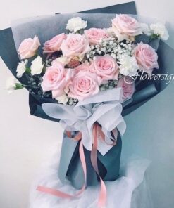 hoa mừng tốt nghiệp hồng Sắc Đỏ