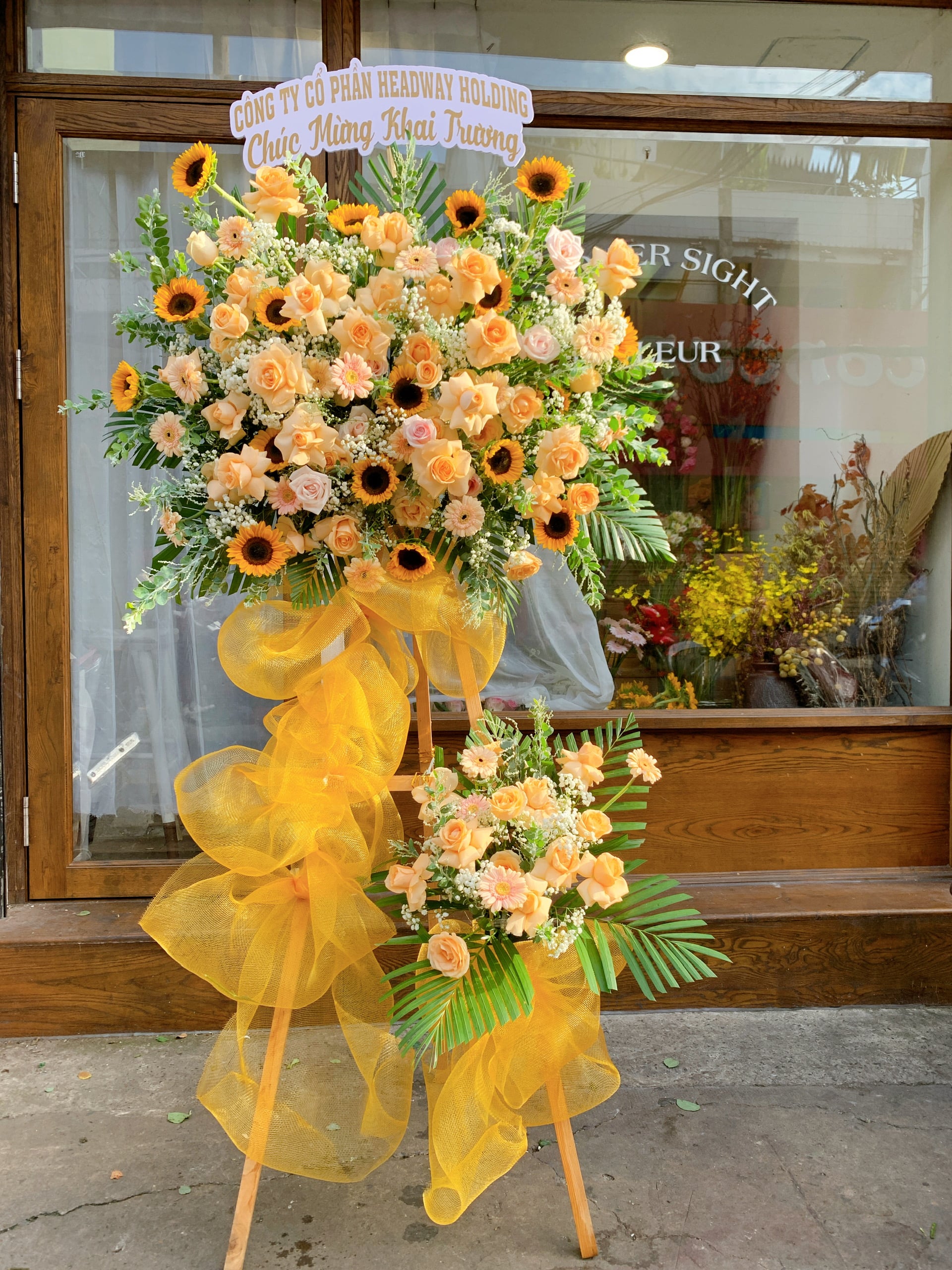 Kệ hoa hướng dương