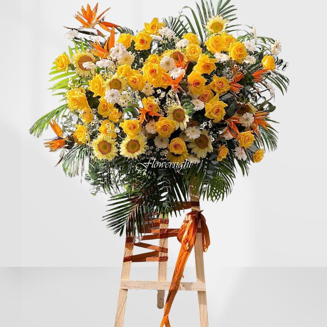 Kệ hoa chúc mừng Khởi sắc