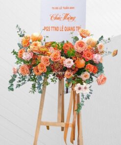 kệ hoa khai trương