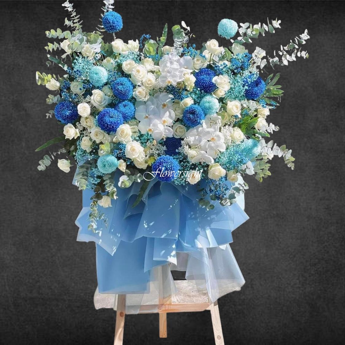 Kệ hoa khai trương Phú quý