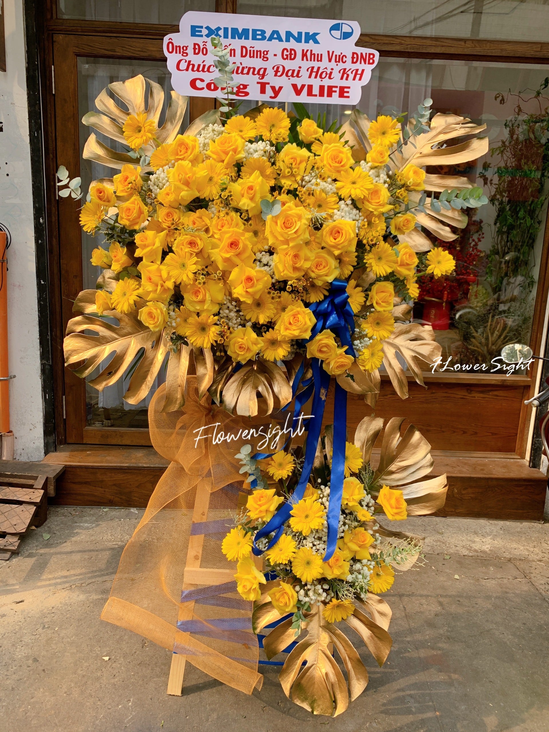 Kệ hoa phát triển thịnh vượng