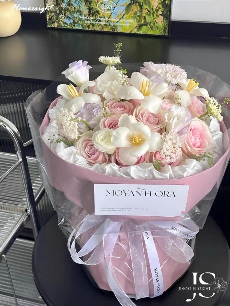 Bó hoa chúc mẹ tràn đầu sức khỏe