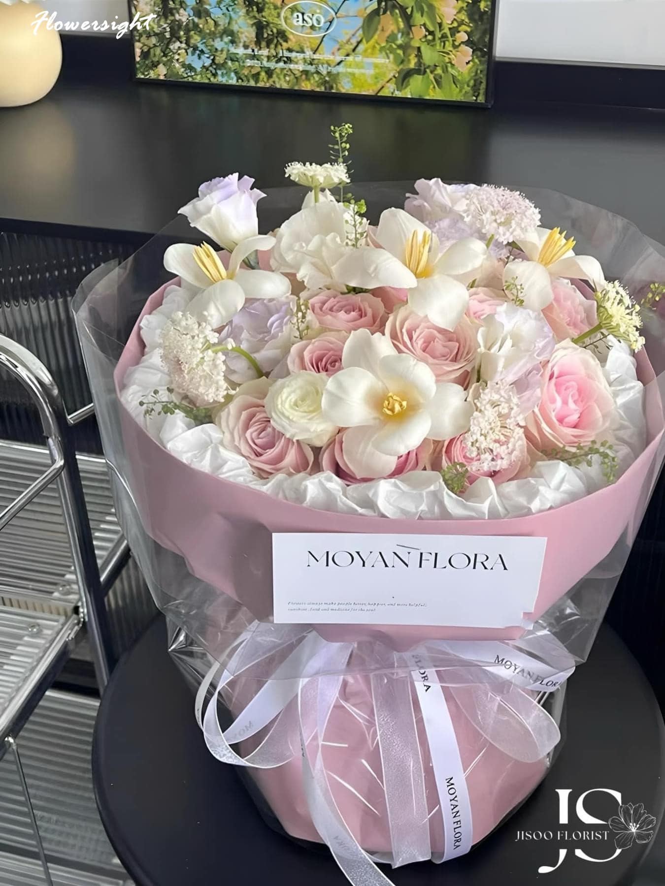 bó hoa chúc mừng sức khoẻ