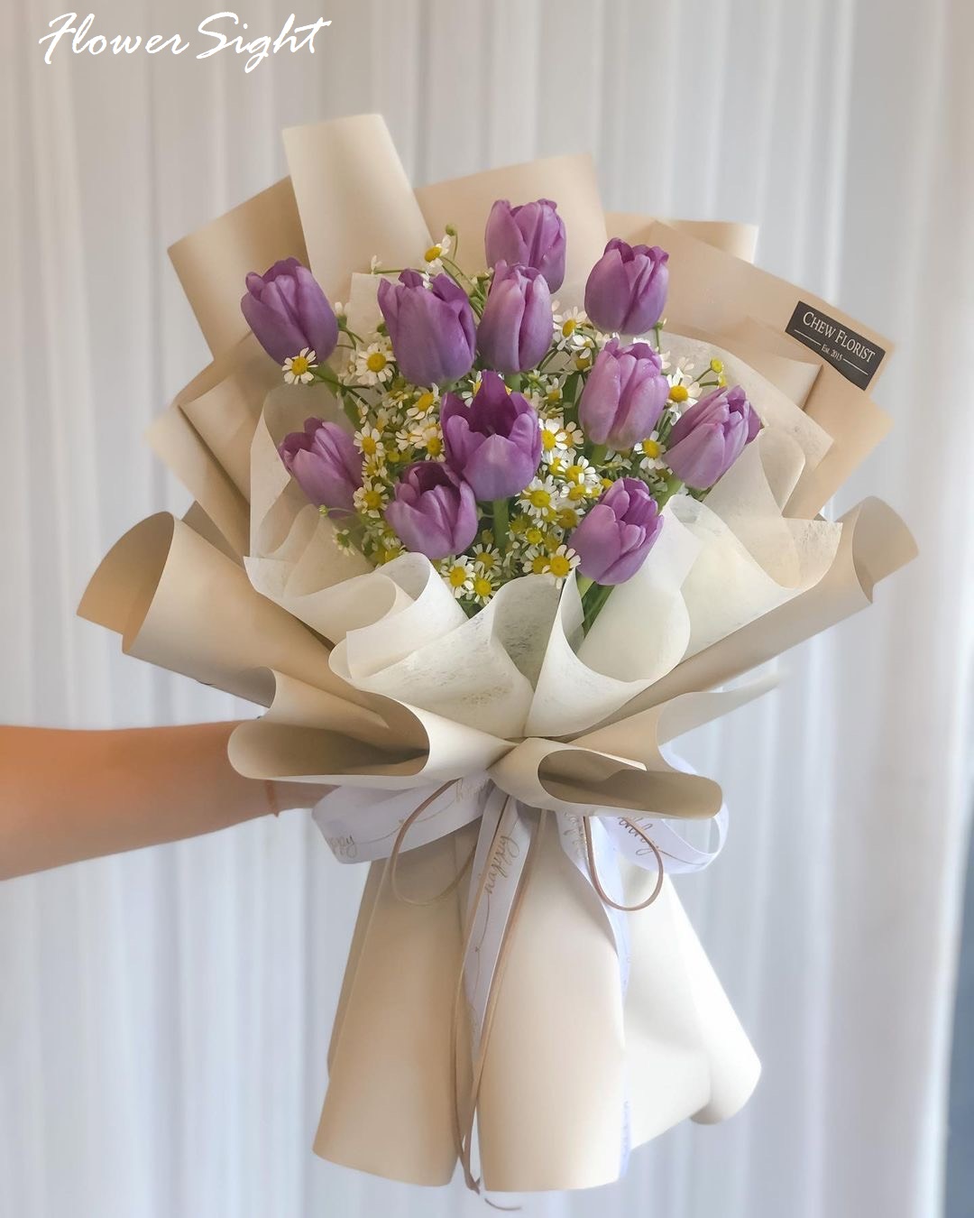 Bó hoa tulip tặng sinh nhật