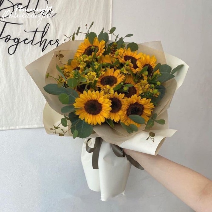 Mẫu hoa hướng dương tặng mẹ