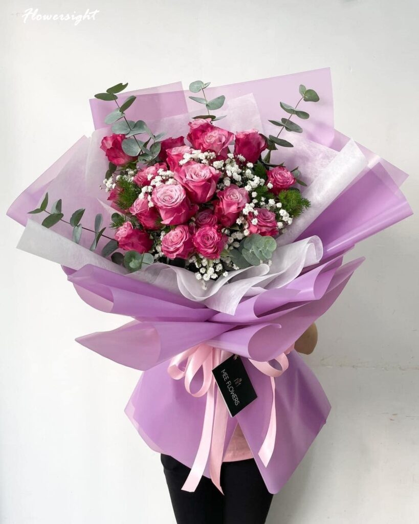 Đừng coi thường những giống hoa tím sẫm nhé! Giống hoa này đứng một mình cũng không hề kém cạnh đâu!