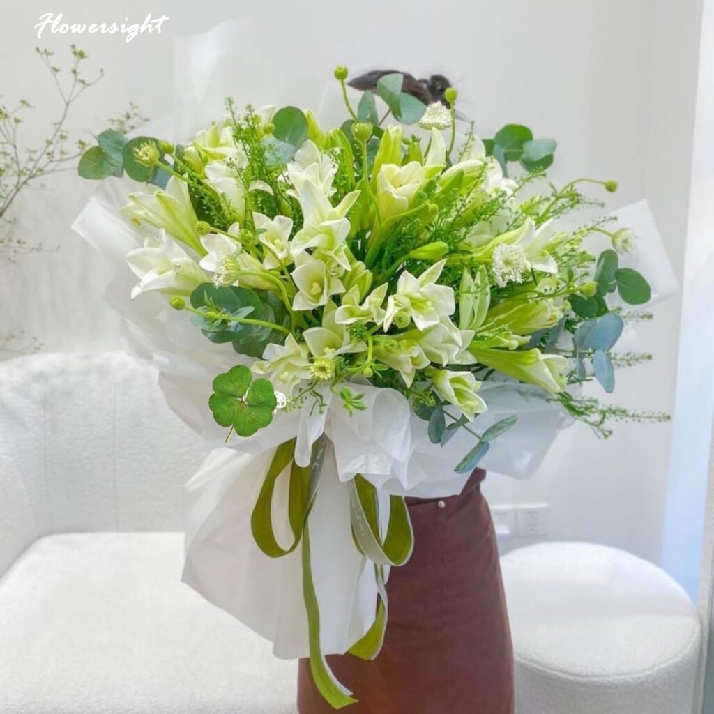 Hoa Lily luôn là sự lựa chọn hàng đầu khi tặng quà chúc mừng khai trương