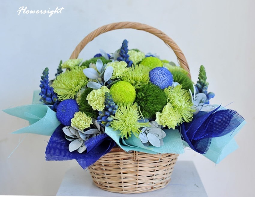 Cúc pingpong xanh - một điểm nhấn độc đáo, mang lại sự tươi mới và khác biệt