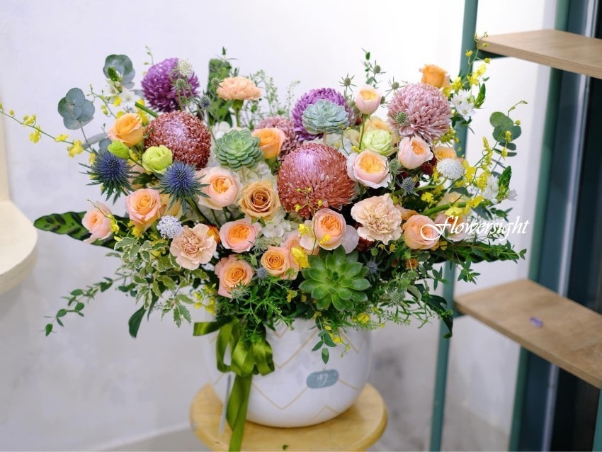 Hoa dành tặng ông bà ý nghĩa