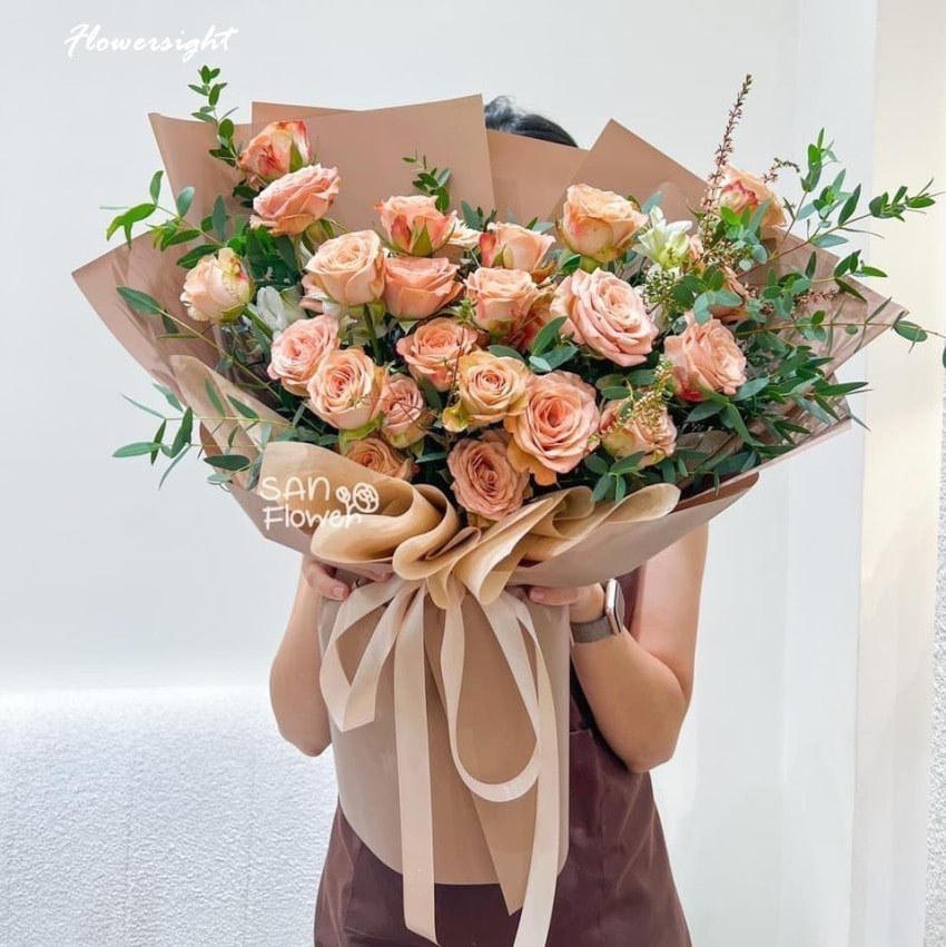 Hoa hồng tặng mẹ chúc mẹ luôn xinh đẹp